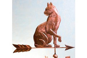 Флюгер Изящная Кошка
